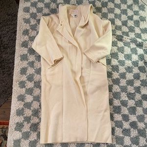 Vintage Cream Women's Coat